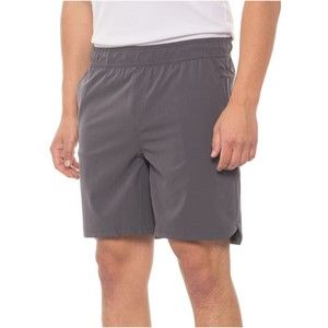 Feat Mens size XXL Allaround Polyester Spandex Shorts Asphalt Gray Pockets NWT